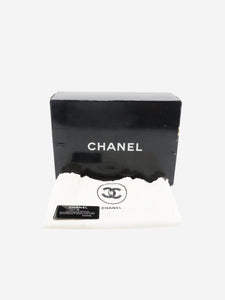Chanel Black vintage 1989 medium lambskin Classic Double Flap bag