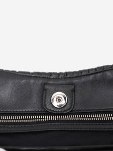 Miu Miu Black Nappa crystal Matelassé leather 2way bag