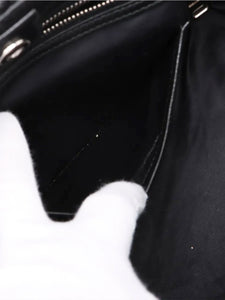 Miu Miu Black Nappa crystal Matelassé leather 2way bag