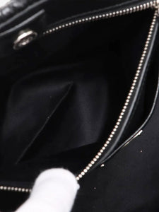 Miu Miu Black Nappa crystal Matelassé leather 2way bag