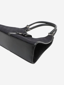 Gucci Black Jackie canvas shoulder bag