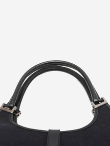 Gucci Black Jackie canvas shoulder bag