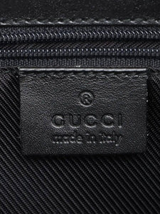 Gucci Black Jackie canvas shoulder bag