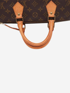Louis Vuitton Brown vintage 1995 Monogram Speedy 30 bag