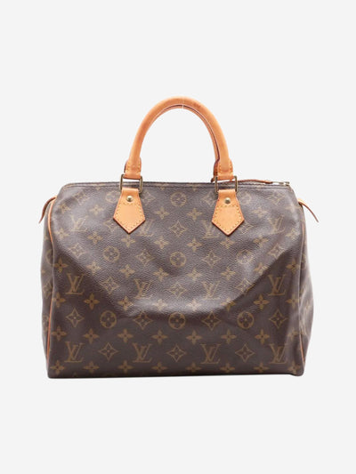 Brown vintage 1995 Monogram Speedy 30 bag Top Handle Bags Louis Vuitton 