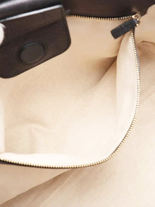 Gucci Black Miss GG leather tote bag