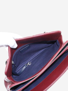 Chanel Chanel Burgundy 2012 Matelasse calfskin chain shoulder bag