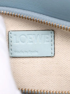 Loewe Light blue Puzzle leather 2way bag