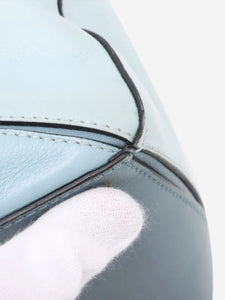 Loewe Light blue Puzzle leather 2way bag