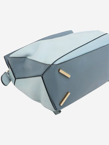 Loewe Light blue Puzzle leather 2way bag
