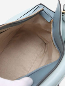 Loewe Light blue Puzzle leather 2way bag