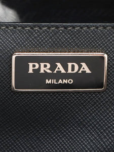 Prada Black Saffiano leather Galleria 2way bag