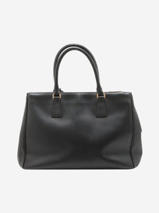 Prada Black Saffiano leather Galleria 2way bag