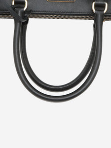 Prada Black Saffiano leather Galleria 2way bag