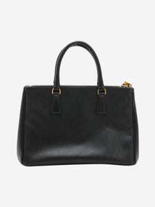 Prada Black Saffiano leather Galleria 2way bag
