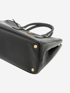 Prada Black Saffiano leather Galleria 2way bag