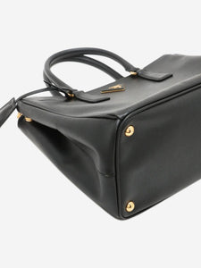 Prada Black Saffiano leather Galleria 2way bag