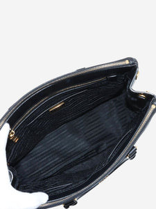 Prada Black Saffiano leather Galleria 2way bag