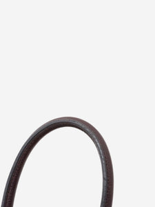 Hermes Burgundy 2008 Garden Party 36 PM tote bag