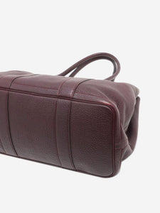 Hermes Burgundy 2008 Garden Party 36 PM tote bag