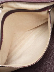 Hermes Burgundy 2008 Garden Party 36 PM tote bag