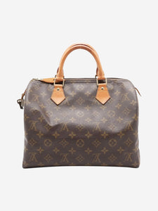 Louis Vuitton Brown vintage 1994 Monogram Speedy 30 bag