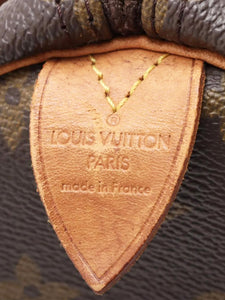 Louis Vuitton Brown vintage 1994 Monogram Speedy 30 bag
