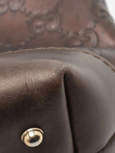 Gucci Brown Guccissima leather handbag