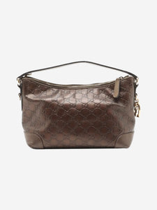 Gucci Brown Guccissima leather handbag