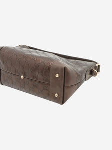 Gucci Brown Guccissima leather handbag