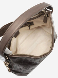 Gucci Brown Guccissima leather handbag