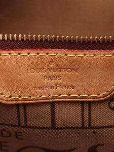 Louis Vuitton Brown 2008 Monogram Neverfull MM tote bag