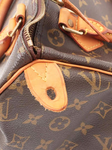 Louis Vuitton Brown vintage 2003 Monogram Speedy 30 bag