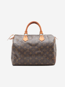 Louis Vuitton Brown vintage 2003 Monogram Speedy 30 bag