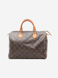 Louis Vuitton Brown vintage 2003 Monogram Speedy 30 bag