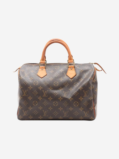 Brown vintage 2003 Monogram Speedy 30 bag Top Handle Bags Louis Vuitton 
