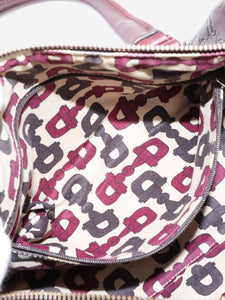 Gucci Dark brown Guccissima leather top handle bag