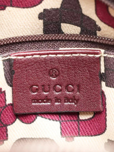 Gucci Dark brown Guccissima leather top handle bag