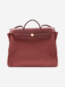 Hermes Maroon vintage 2001 Herbag MM