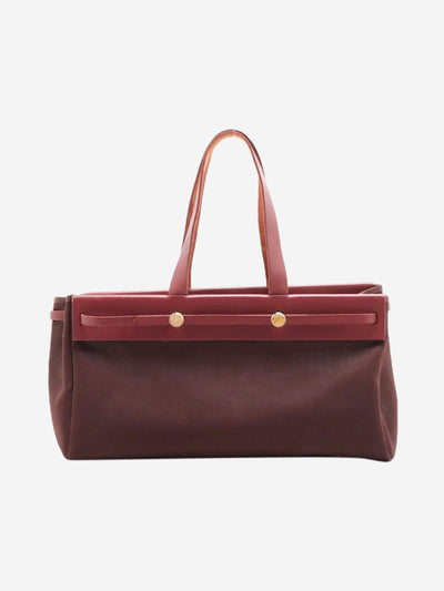 Brown vintage 2002 Herbag Cabas GM tote bag Tote Bags Hermes 