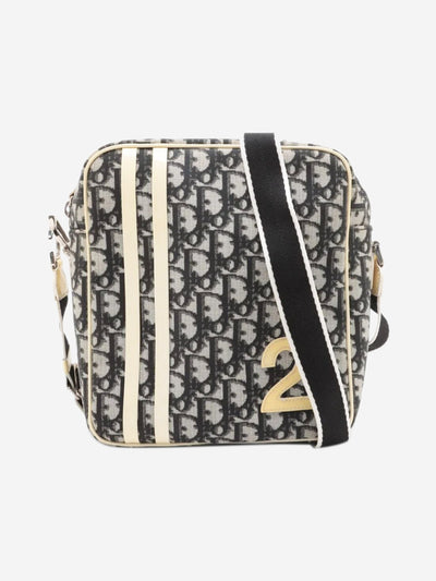 Grey Trotter coated canvas pouch bag Cross-body bags Dior 