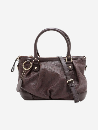 Brown Sukey Guccissima 2way bag Top Handle Bags Gucci 