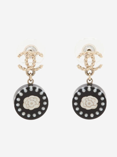 Black Coco Mark D19S earrings Earrings Chanel 