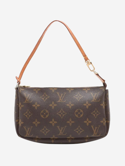 Brown vintage 2001 Monogram Pochette Accessoire Wallets, Purses & Small Leather Goods Louis Vuitton 