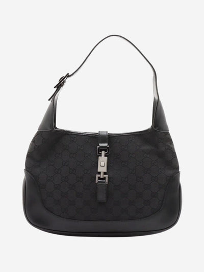 Black GG canvas Jackie bag Shoulder bags Gucci 