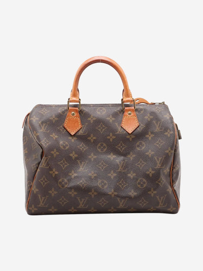 Brown vintage 1999 Monogram Speedy 30 bag Top Handle Bags Louis Vuitton 
