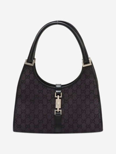 Black GG canvas Jackie bag Shoulder bags Gucci 