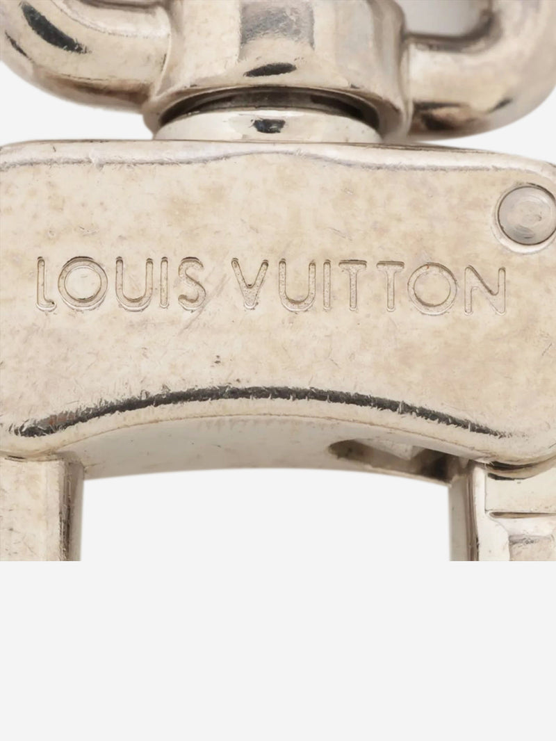 Silver Porto Cure keychain Keyrings Louis Vuitton 
