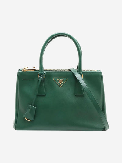 Dark green small Saffiano leather Galleria 2way bag Shoulder bags Prada 
