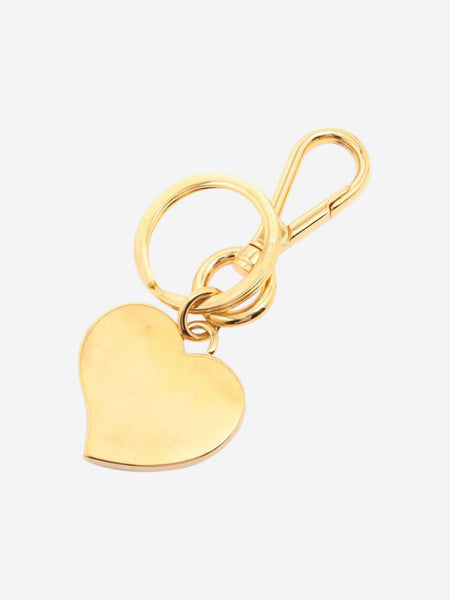 Blue heart keychain alternate image